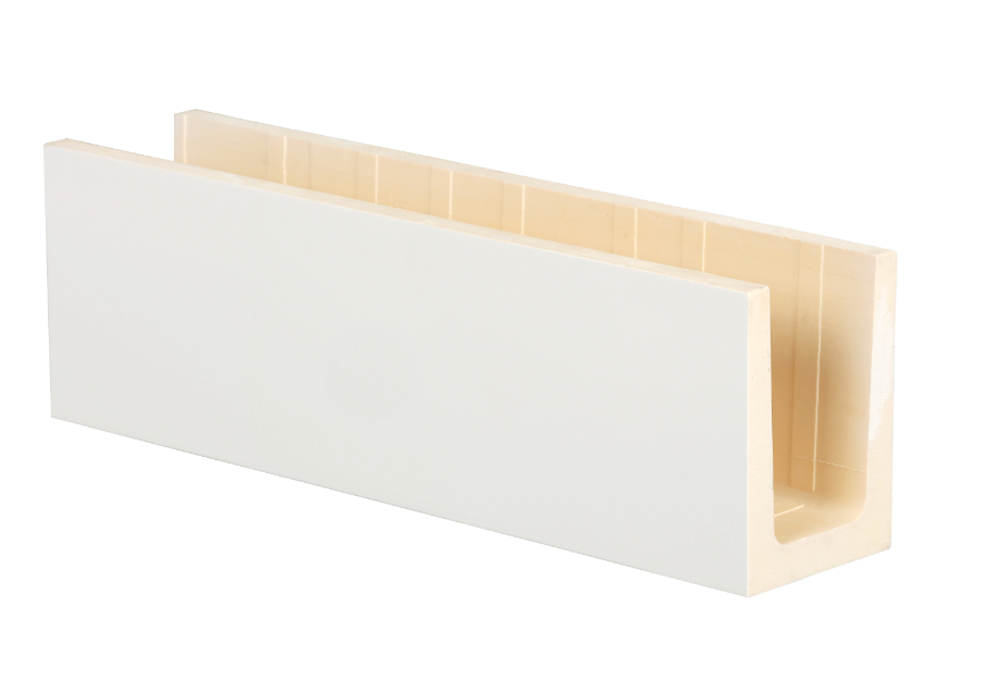 Smooth White Urethane Ceiling Beam